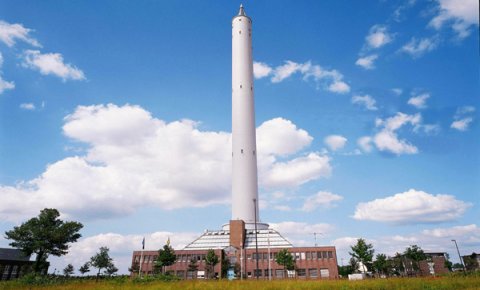 Der Fallturm im Technologie-Park Bremen