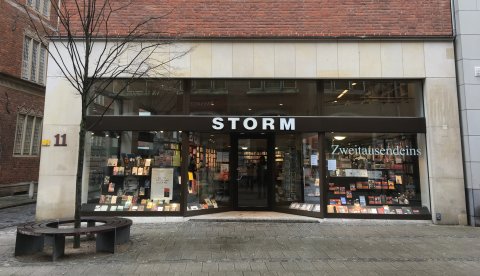 Außenansicht Buchhandlung Storm