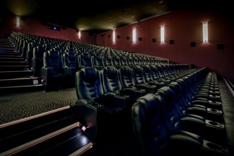 Ein Kinosaal im Cinemaxx Bremen 