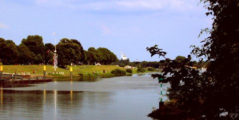 Weserpromenade am Osterdeich