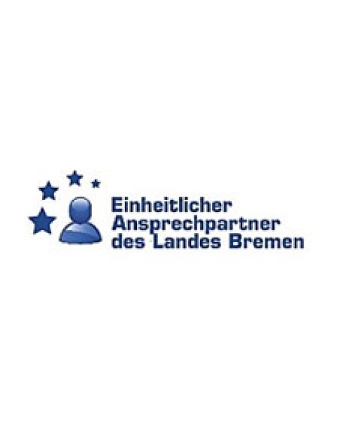 Logo mit Schriftzug: Einheitlicher Ansprechpartner des Landes Bremen