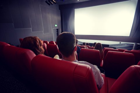 Blick in einen Kinosaal
