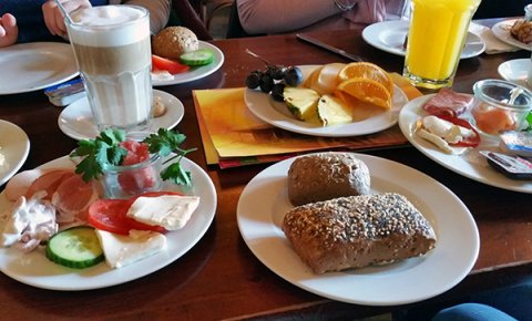 Frühstück im Café del Sol