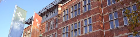 Außenansicht des Hauptgebäudes der Hochschule Bremen; Quelle: WFB/bremen.online/MDR