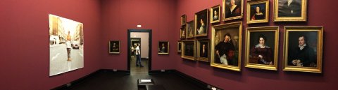 Blick in einen Ausstellungsraum in der Kunsthalle Bremen