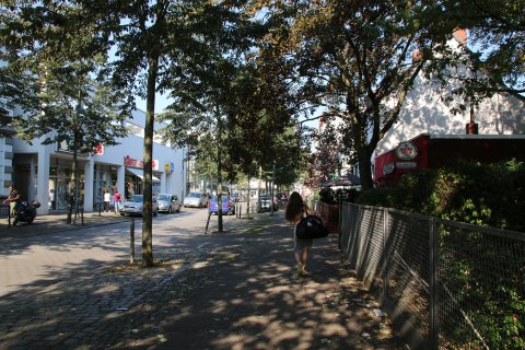 Blick in die Lindenhofstraße (Quelle: WFB/bremen.online).