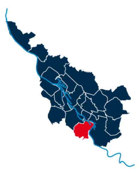 Stadtteilpolygon von Obervieland
