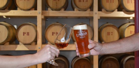 Führung Bier und Whiskey