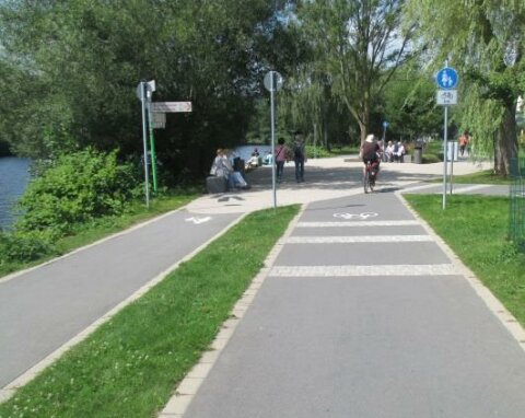 Premiumrouten Radverkehr Machbarkeitsstudie SKUMS 2017 - Ruhrtalradweg bei Herdecke