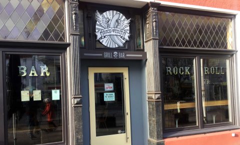 Fassade des Restaurants Rock & Wurst
