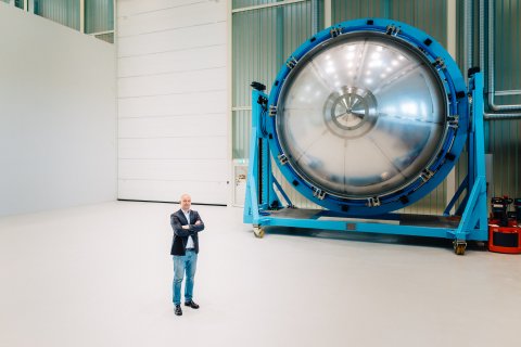 Produktionshalle von MT Aerospace in Bremen