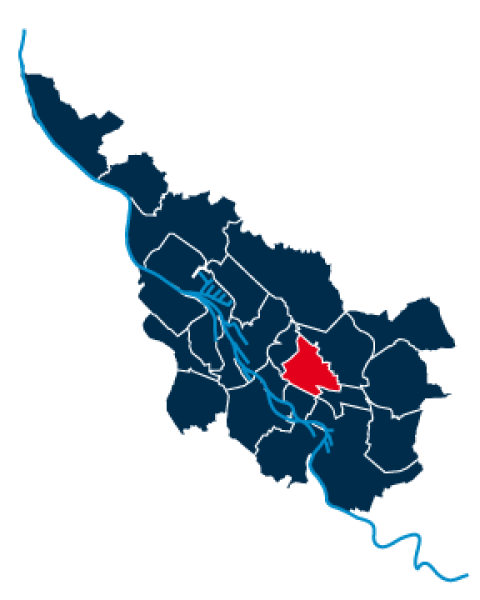 Stadtteilpolygon von Schwachhausen 