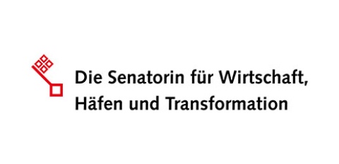 Logo mit Schriftzug: Freie Hansestadt Bremen - Die Senatorin für Wirtschaft, Häfen und Transformation