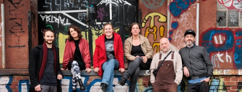 Das Foto zeigt das Team der Bremer Musikplattform STADTLAUSCHER.