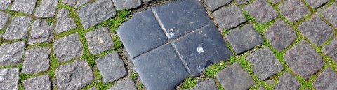 Spuckstein im Boden