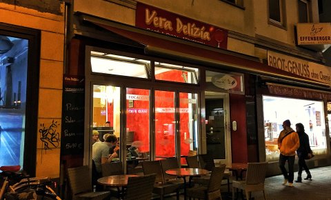 Fassade des Restaurants Vera Delizia