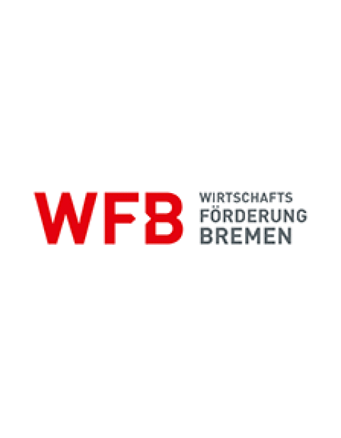 Logo mit Schriftzug: WFB Wirtschaftsförderung Bremen GmbH - Wir schaffen Perspektiven