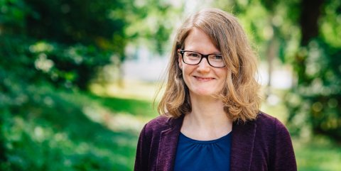 Prof. Dr. Simone Scherger in der Natur