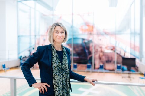 Portraitfoto von Frau Prof. Dr. Sunhild Kleingärtner im DSM