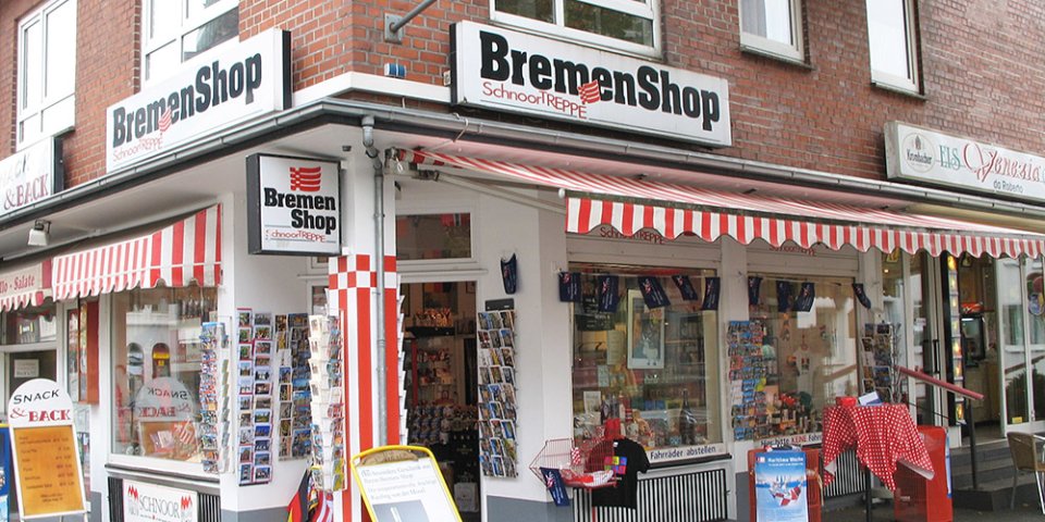 Bremen-Shop Schnoortreppe