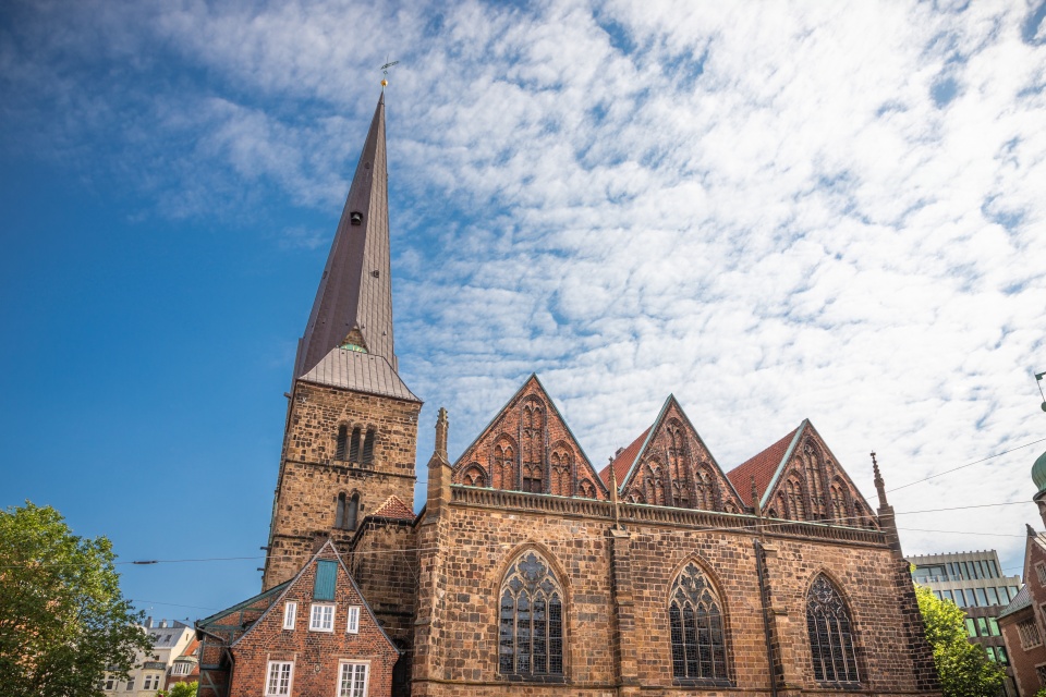 Das Foto zeigt die Unser Lieben Frauen Kirche in Bremen.