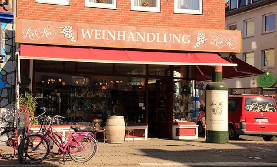 Außenansicht Kiek Rin Weinhandel